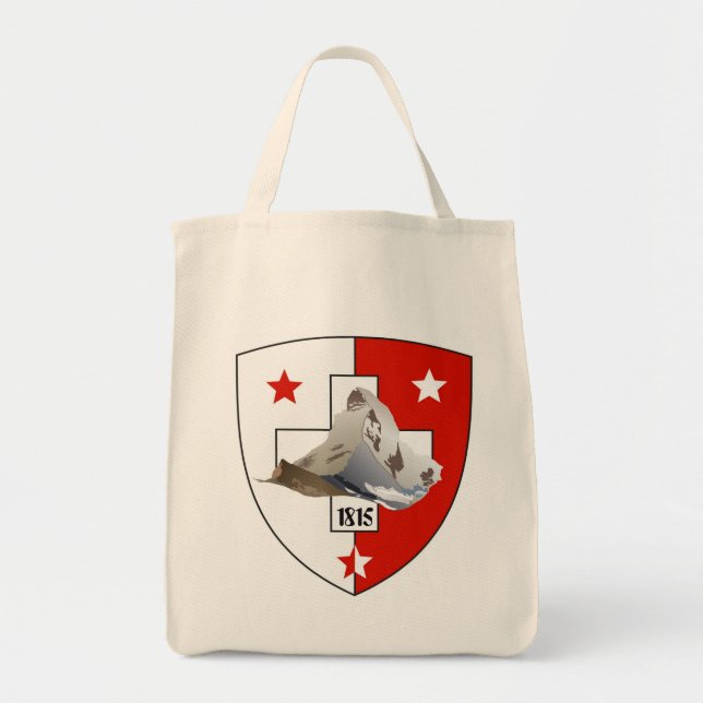 Bolso De Tela Wallis / Valais Tasche (Frente)