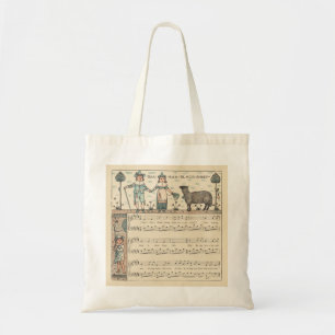 Bolso De Tela Walter Crane Baa Baa Oveja Negra Rima Infantil