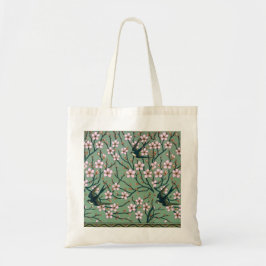 Bolso De Tela Walter Crane Golondrinas y Almendros