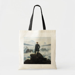Bolso De Tela Wanderer por encima del mar de niebla, Friedrich