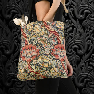 Bolso De Tela Wandle de William Morris, Arte textil fino vintage