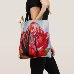 Bolso De Tela Waratah Flor acuática australiana