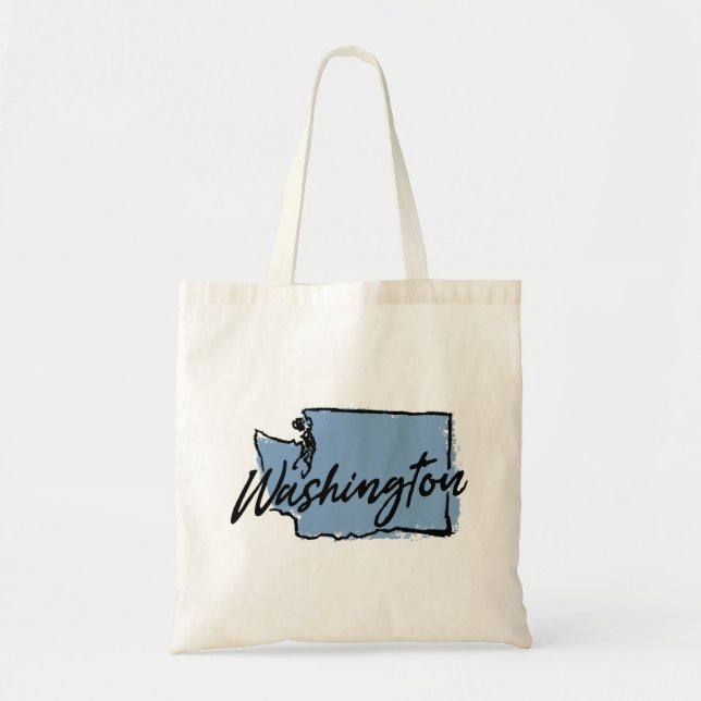 Bolso De Tela Washington (Frente)