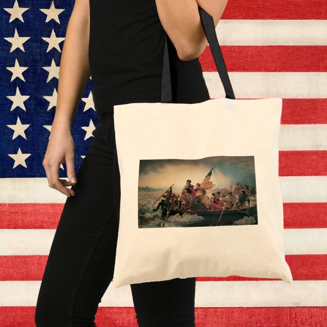 Bolso De Tela Washington cruza la ciudad de Delaware, por Emanue (Subido por el creador)