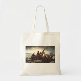 Bolso De Tela Washington cruzando el Delaware de Emanuel Leutze