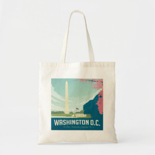 Bolso De Tela Washington DC Capital de nuestra nación