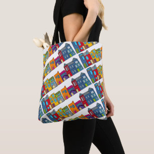 Bolso De Tela Washington DC Row House