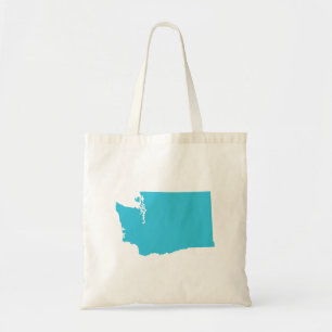 Bolso De Tela Washington en Azul
