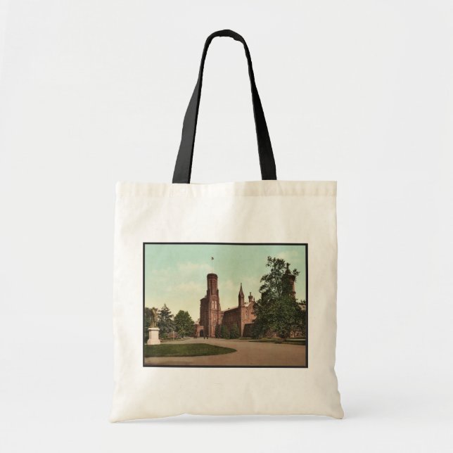 Bolso De Tela Washington. Obra clásica Photoc de Smithsonian (Frente)