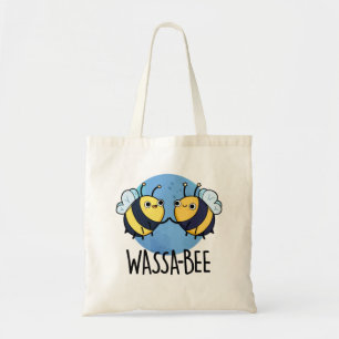 Bolso De Tela Wassabee Funny Wasabi Bee Pun