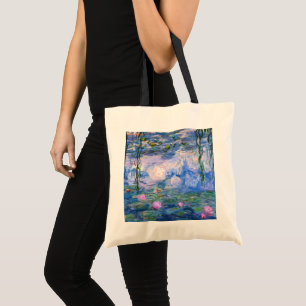 Bolso De Tela Water Lilies