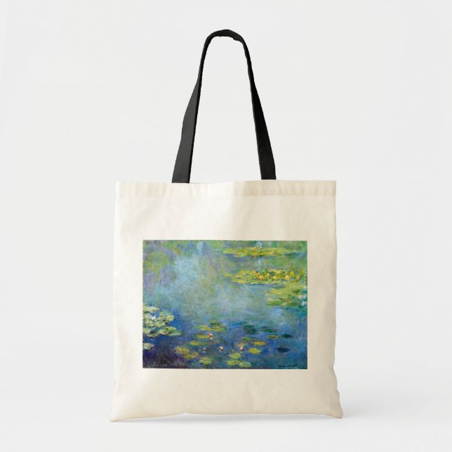 Bolso De Tela Water Lily Pond, Monet (Frente)