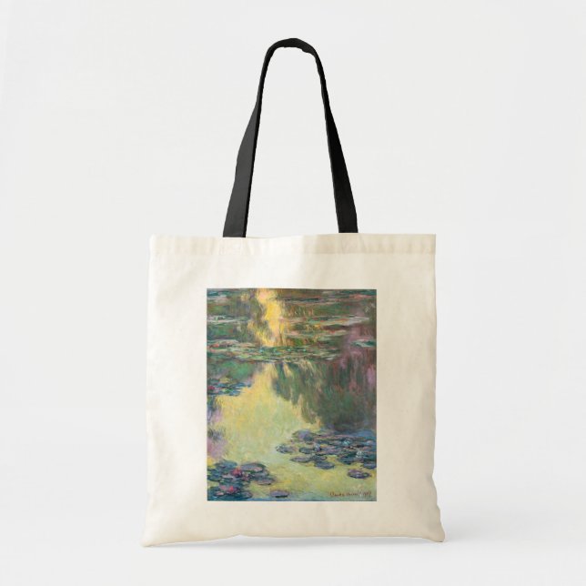 Bolso De Tela Water Lily Pond, Monet (Frente)