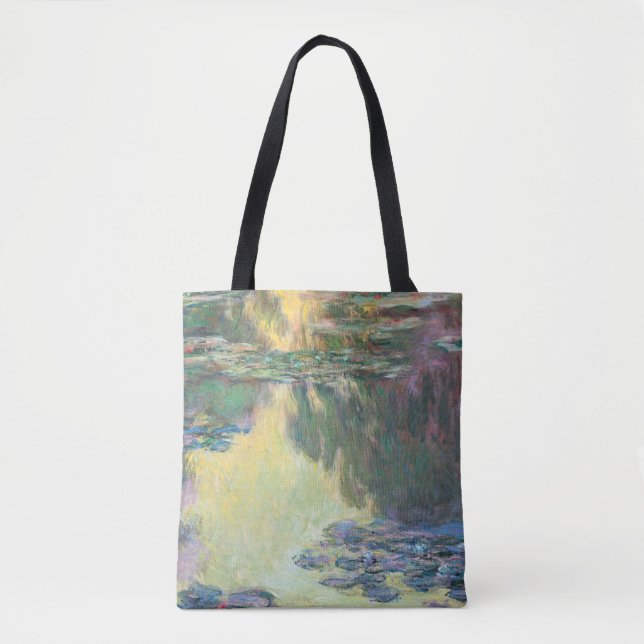 Bolso De Tela Water Lily Pond, Monet (Anverso)