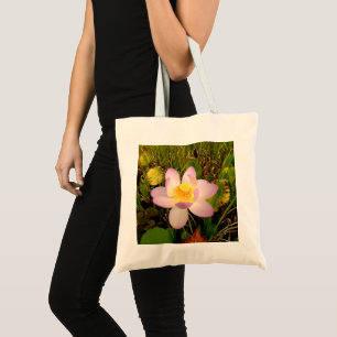 Bolso De Tela Water Lily Tote Bag