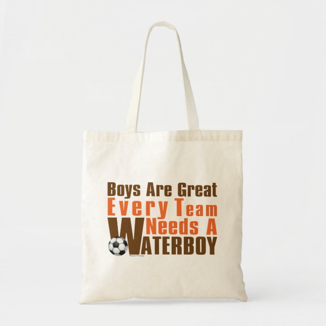 Bolso De Tela Waterboy Soccer (Frente)