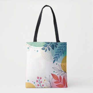 Bolso De Tela Watercolor Whimsy