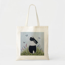 Bolso De Tela Watercolour Dutch Bunny Rabbit