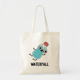 Bolso De Tela Waterfall Funny Water Pun