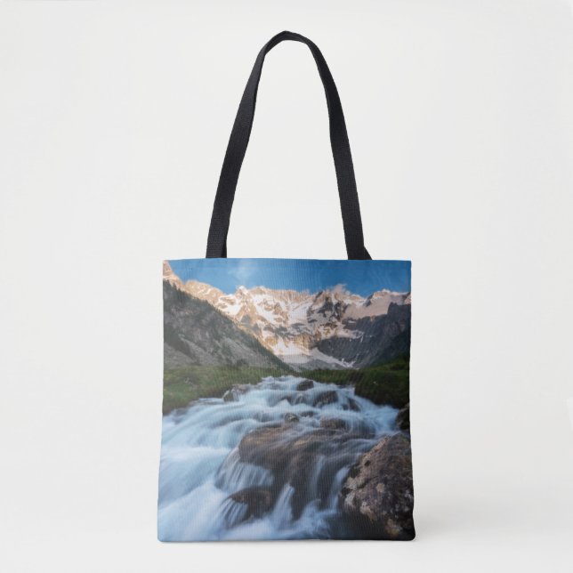 Bolso De Tela Waterfalls | Aviolo Lake, Italy (Anverso)