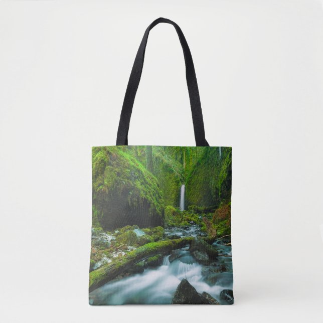 Bolso De Tela Waterfalls | Grotto Falls, Oregon (Anverso)