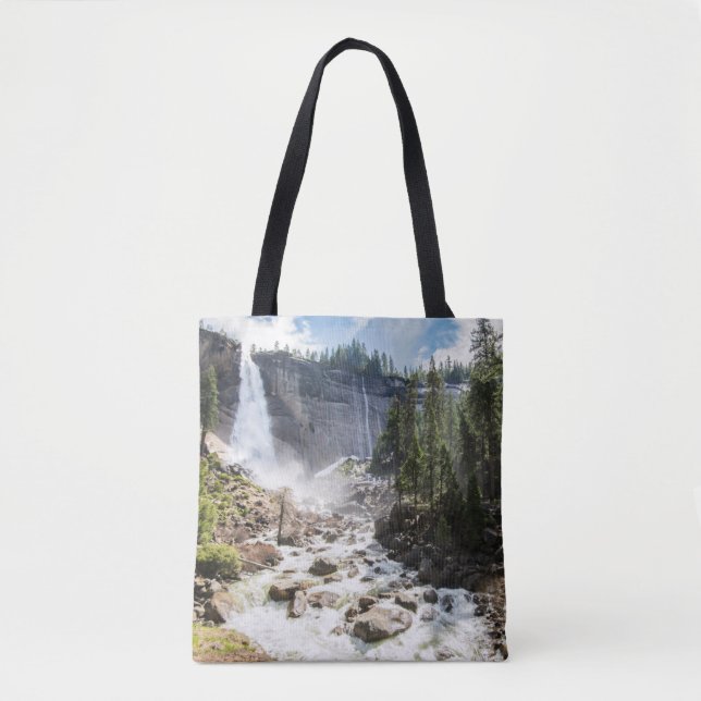 Bolso De Tela Waterfalls | Nevada Fall, Yosemite, CA (Anverso)