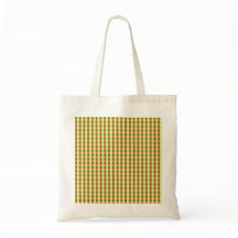 Watermelon Check Tote bag
