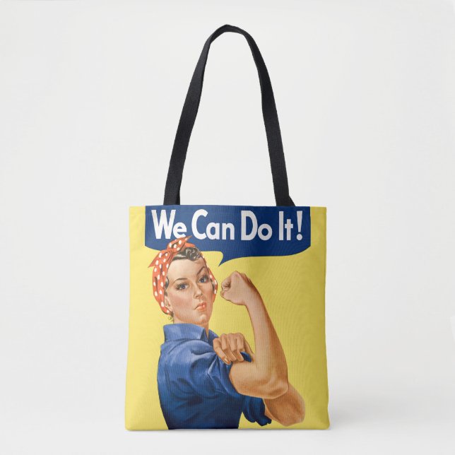 Bolso De Tela We Can Do It! Rosie the Riveter (Anverso)