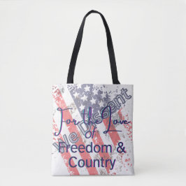 Bolso De Tela We Dissent for the Love of Country