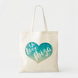Bolso De Tela "We love Ibiza"