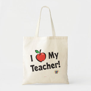 Bolso De Tela Webkinz: ¡Amo A Mi Profesor!