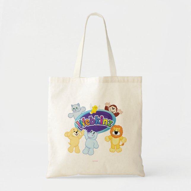 Bolso De Tela Webkinz: Venido adentro y juego (Frente)