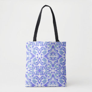 Bolso De Tela Wedgewood Floral