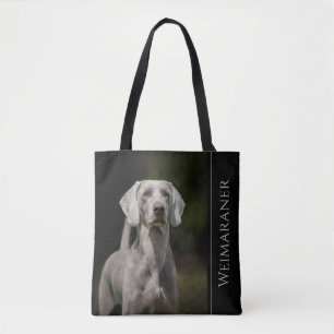 Bolso De Tela Weimaraner