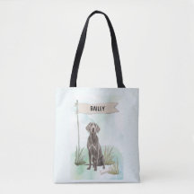 Weimaraner Acuarela Perro Personalizado