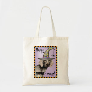 Bolso De Tela Weimaraner Witch