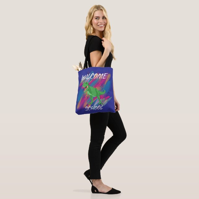 BOLSO DE TELA WELCOME SCHOOL, WELCOME BACK TO SCHOOL 2025 (Puesto)