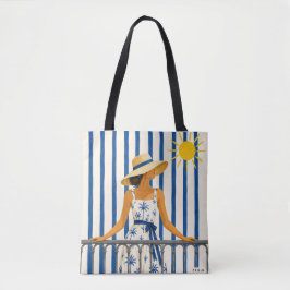 Bolso De Tela Welcome summer