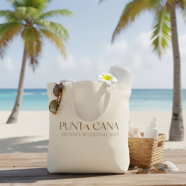 Bolso De Tela Welcome Tote Bag - Destination Wedding Welcome  (Subido por el creador)