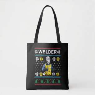 Bolso De Tela Welder Knit Ugly Navidades Sweater Gift