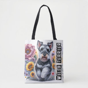 Bolso De Tela Welsh Terrier