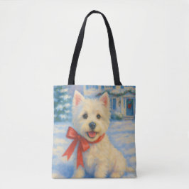 Bolso De Tela West Highland Terrier