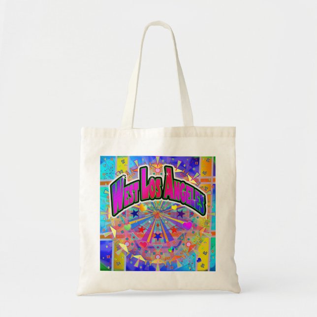 Bolso De Tela West Los Angeles Cosmic Unity Tote Bag (Frente)