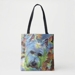 Bolso De Tela Westie Bag
