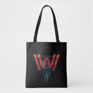 Bolso De Tela Westworld El gráfico con el logotipo de Man in B