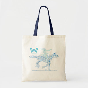 Bolso De Tela Westworld Gráfica del circuito de Caballo de Dol
