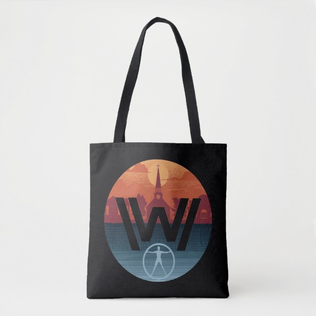 Bolso De Tela Westworld | Logo de la iglesia Escalante (Anverso)