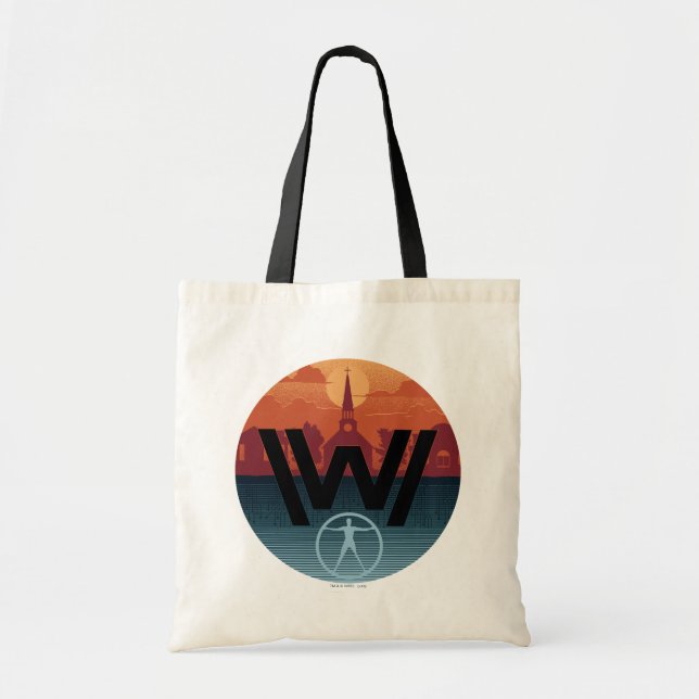 Bolso De Tela Westworld | Logo de la iglesia Escalante (Frente)