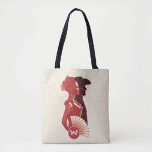 Bolso De Tela Westworld Retrato de plantilla de Maeve y Hector