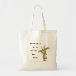 Bolso De Tela What is Meant for Me Canvas Print